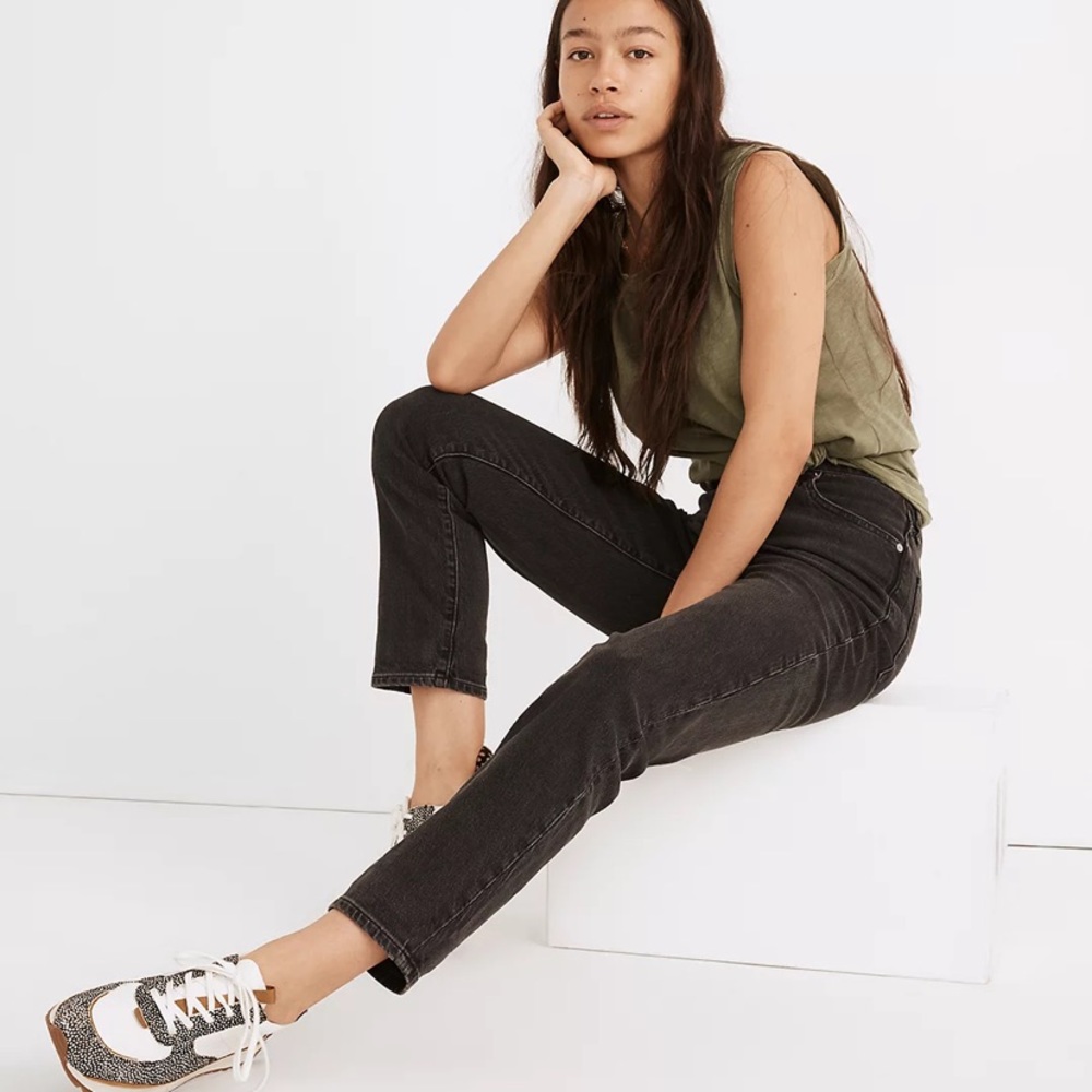 The Curvy Perfect Vintage Jeans in Lunar Wash by Madewell
